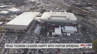 Triad tourism leaders happy with visitor spending
