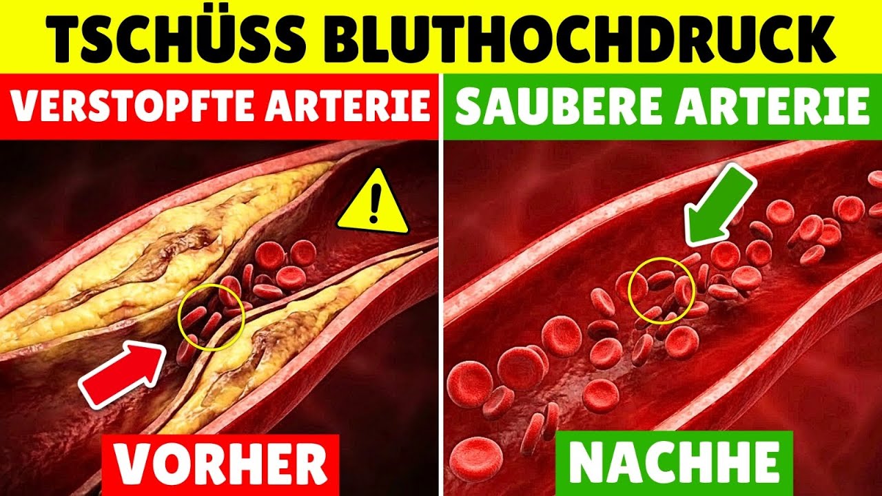 Wenn Du HOHEN BLUTDRUCK Hast, Iss Dies: Reinigt Arterien Und Cholesterin
