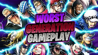 Worst Generation Gameplay | One Piece Bounty Rush