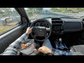 2012 Ford Escape Limited V6 ASMR RELAXING POV BABY KITTY TEST DRIVE