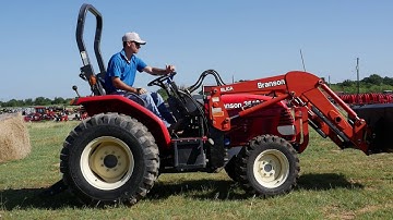Demo Video of Branson 3510i Tractor with Loader, 4x4