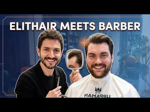 Hair loss at the barber: Can Tarik still save it? 😱 (The only solution)