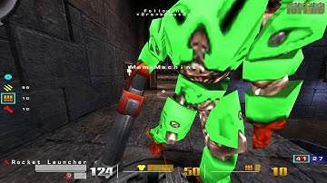 Quake 3 OSP: LAN : Team Deathmatch on Aerowalk