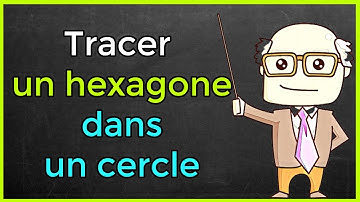 Comment tracer un hexagone dans un cercle