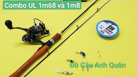 Combo Chuyên "Câu lure"|Độ Dài 1m68 và 1m8| Đồ Câu Anh Quân
