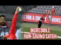 Incredible full-extension run-saving catch, a breakdown