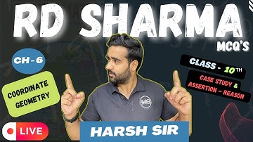 Case Study And Assertion - Reason | class 10 | Maths | RD SHARMA | chapter -6