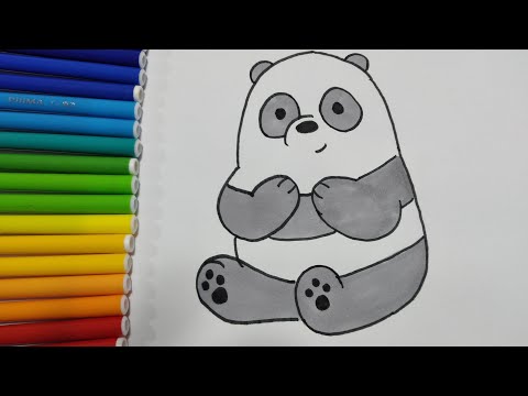 فيديو: كيفية رسم الباندا