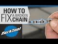 How to Fix a Broken Bicycle Chain