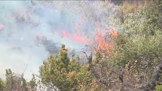 Bunnie Fire in Ramona burns nearly 200 acres, evacuation ordered