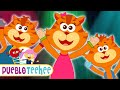 Pueblo Teehee | Tres Gatitos y más Canciones Infantiles | Teehee Town Spanish