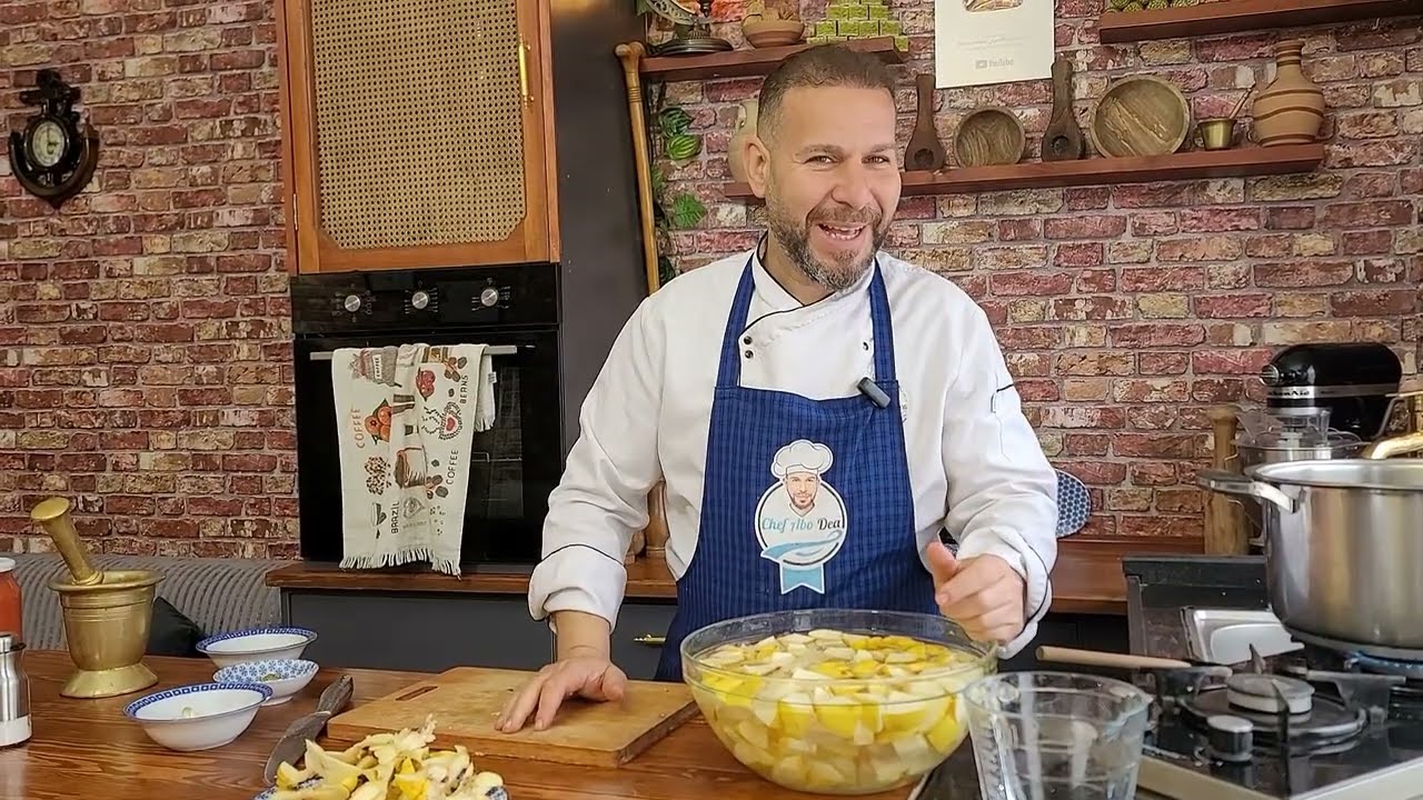 طبخة السفرجلية على الطريقة الحلبية مع الشيف ابوضياءالدسوقي 