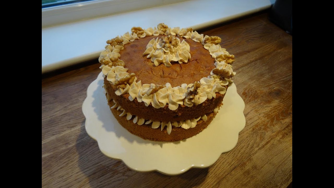 Easy Coffee Walnut Cake Recipe Very Easy Recipe To Make Your Own