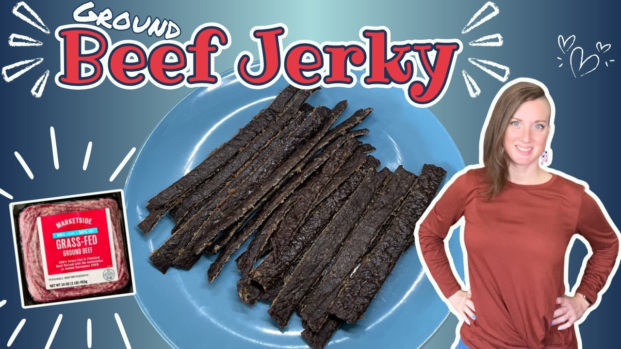 Ground Beef Jerky Recipe (Easy Carnivore Snack, No Dairy)