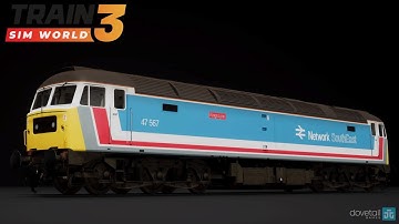 How to get Class 47 Network SouthEast units for TSW3/ Livery editor guide  #tsw3 #ps5