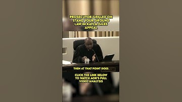 Officier van justitie krijgt de KONING over de "Stand Your Ground"-wet! Bent u het eens met de re...