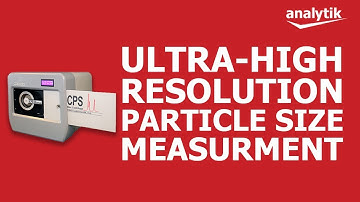 Ultra High Resolution Particle Size Measurement - CPS Disc Centrifuge