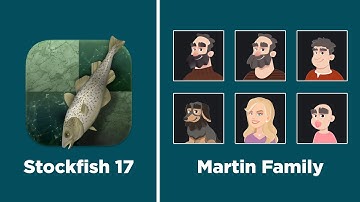 Stockfish 17 vs. The Martin Family Bots