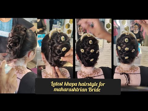 kaurnavkaur053 | Bridal hair buns, Bridal hairstyles with braids, Indian  wedding hairstyles