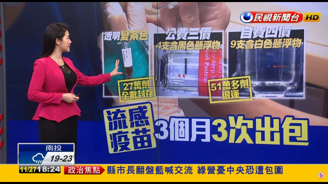 20181127 民視新聞主播劉方慈 晚間新聞搶先報播報片段 - YouTube