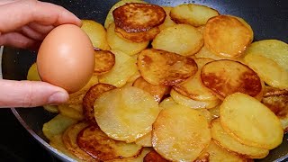 My grandmother taught me this dish! A simple and delicious recipe for potato eggs!