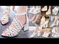 WHITE SANDALS/ SHOES FOR WOMEN LATEST FASHION 2021 COLLECTION|WHITE FOOTWEAR DESIGN WITH PRICE