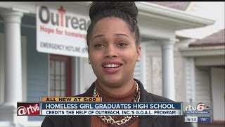 Homeless since age 11, Pike student gets diploma