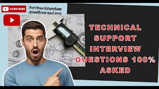 Technical Support Interview Questions and answers - 100% asked(English) #tech #support #techsupport