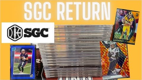 SGC Submission Return 15 Sports Cards Back from Grading from SGC LeBron Rookie + Mac Jones & More!