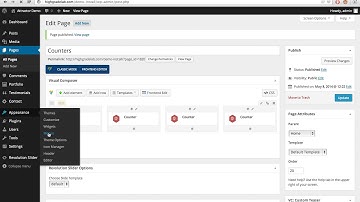 Attractor WordPress Theme - Create Pages & Setup the Menu