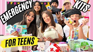 EMERGENCY KITS FOR TEENS 2023-2024! | BACK TO SCHOOL! | PERIOD KIT!