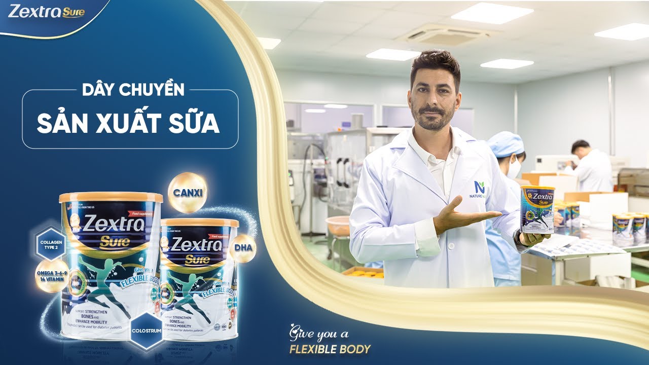 Zextro QUY TRÌNH SẢN XUẤT SỮA NON ZEXTRASURE SẼ NHƯ THẾ NÀO? | KHÁM PHÁ DÂY ...