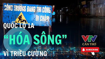 Triều cường dâng cao, nhiều tuyến quốc lộ huyết mạch ngập nước | VTV CẦN THƠ