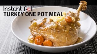 Short instant pot pressure cooker recipe tutorial on how to make
turkey one meal. this easy meal in an ho...