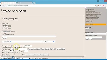 Batch mode in transcribing audio and video files