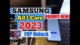 BOOM - samsung A03 Core FRP Bypass Android 12 Without Pc SM-A032F Remove Google Account | FRP Unlock