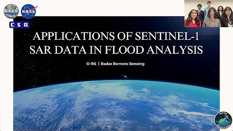 Applications of Sentinel-1 SAR Data in Flood Analysis