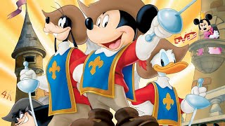 Menu De Dvd-Mickey, Donald, Pateta Os Três Mosqueteiros De 2004 Em 4K
