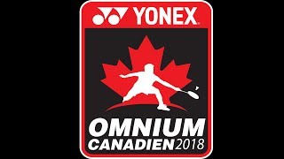 YONEX CANADA CUP 2018 BADMINTON - LIVE 3PM MST (COURT 2) screenshot 2