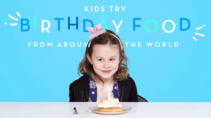 Kids Try Birthday Food from Around the World | Kids Try | HiHo Kids - DayDayNews