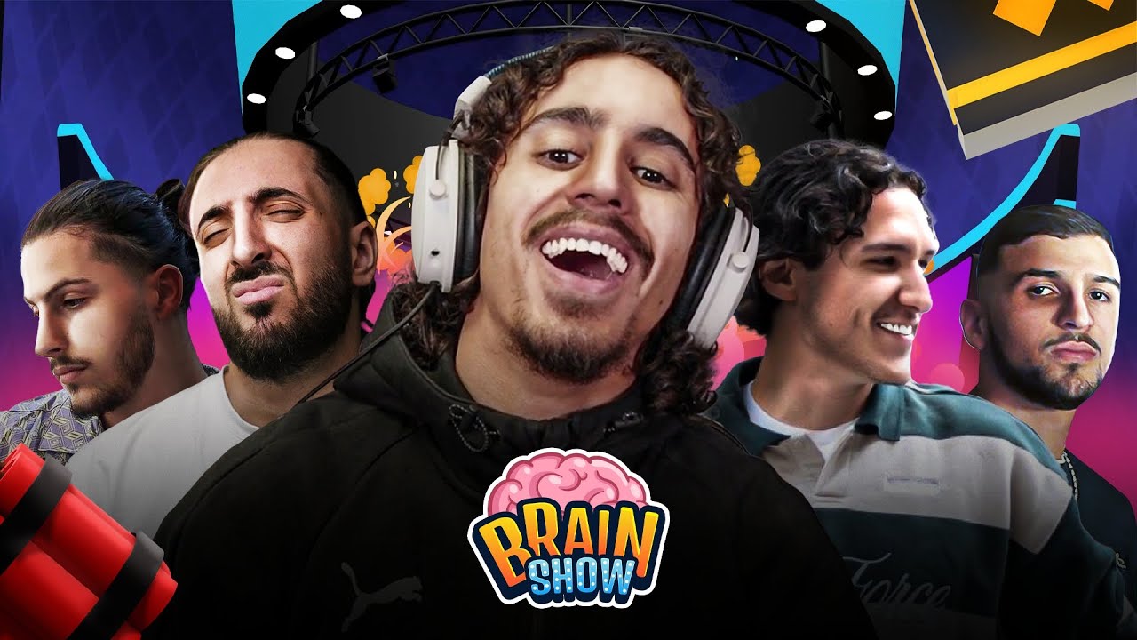 ON JOUE À BRAINSHOW (avec Wahib, Mehed, Samy et Mourad)