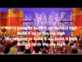 Hi-5 Build it up Lyrics