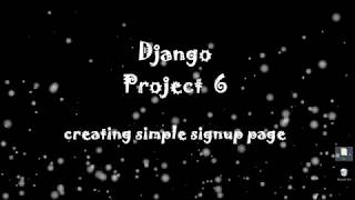 Django Project 6 Getting Data From HTML Page and Display