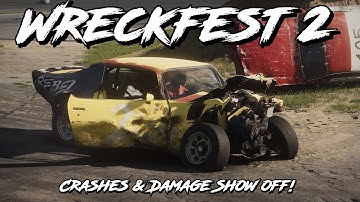Wreckfest 2: Crashes & Damage Show Off.