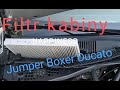 Filtr kabiny / cabin filter  Citroen Jumper/ Fiat Ducato / Peugeot Boxer