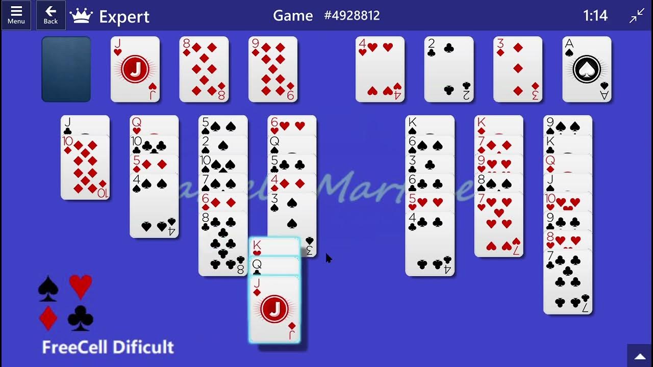 Microsoft Solitaire Collection Klondike MASTER Level # 492 #shorts