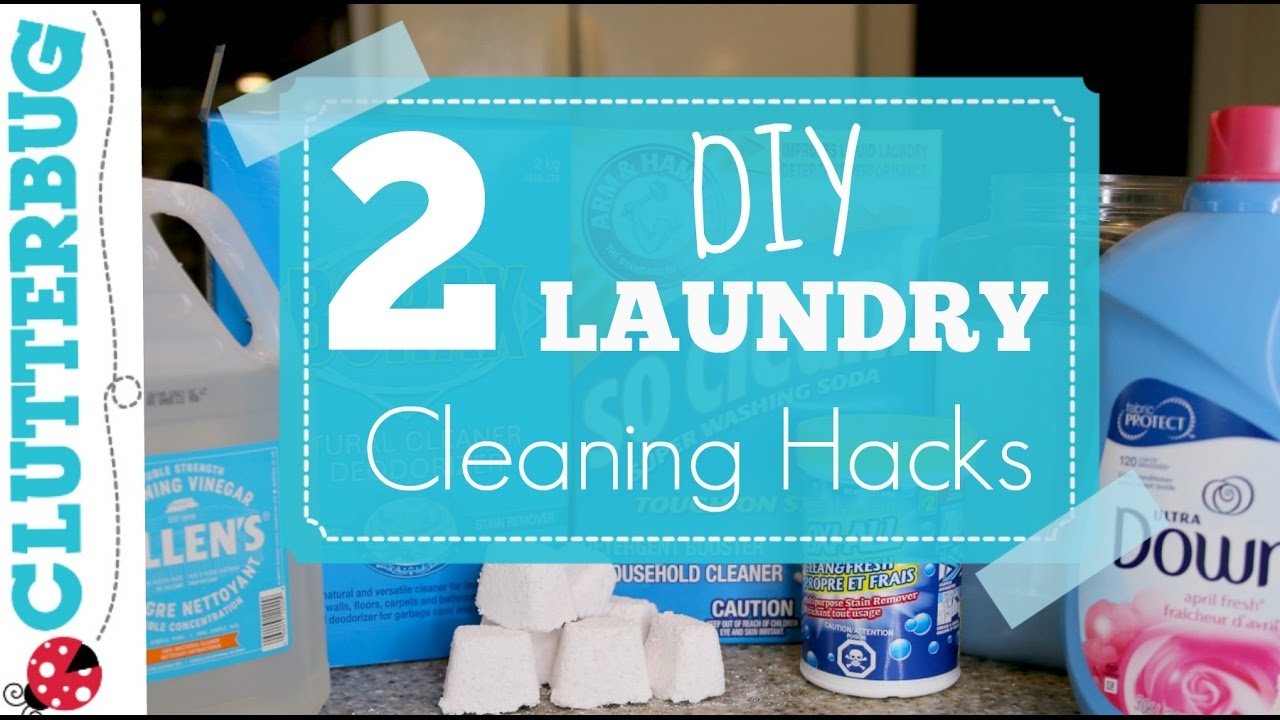 2 Quick and Easy DIY Laundry Hacks - YouTube