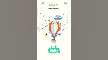 DOP 2 Gameplay Level 93 Destroy The UFO Shorts Delete One Part Solution and Answer 🔥 Subscribe 🔥