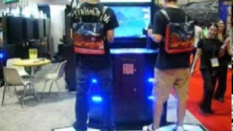 TOP GUNNER 42" (IAAPA Expo 2010) Arcade & Video, Coin-Op Game, Motion Simulator