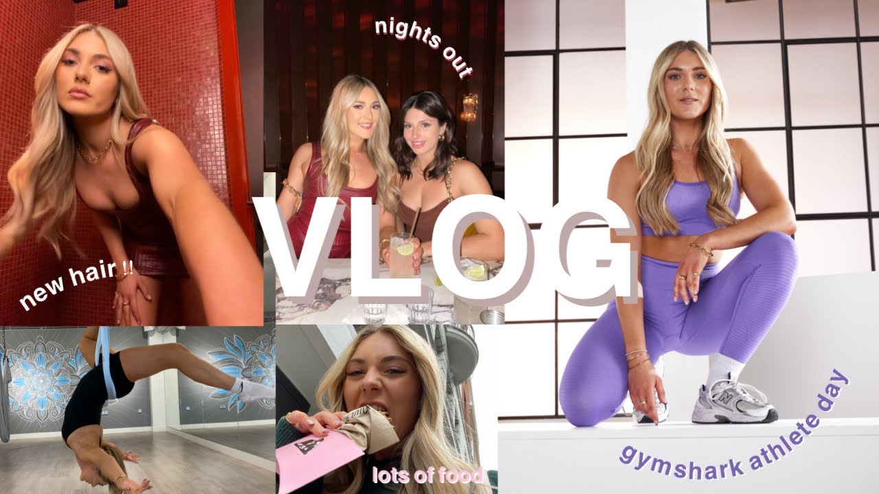 weekly vlog of an influencer | ft. Saffron Barker, Mescia Twins & Anna Archer | millyg_fit